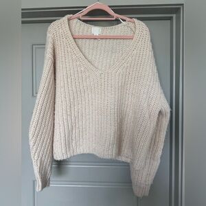 Cozy Cream Knit Sweater